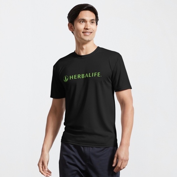 herblife Other - Herblife Black Graphic Short Sleeved Tee Shirt. Size Medium